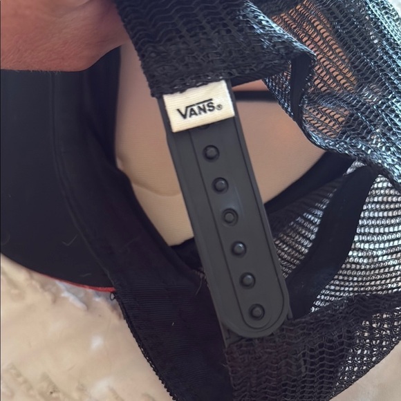 Vans Off the Wall American Flag Hat Stars and Stripes Adjustable, mesh back - Picture 8 of 10